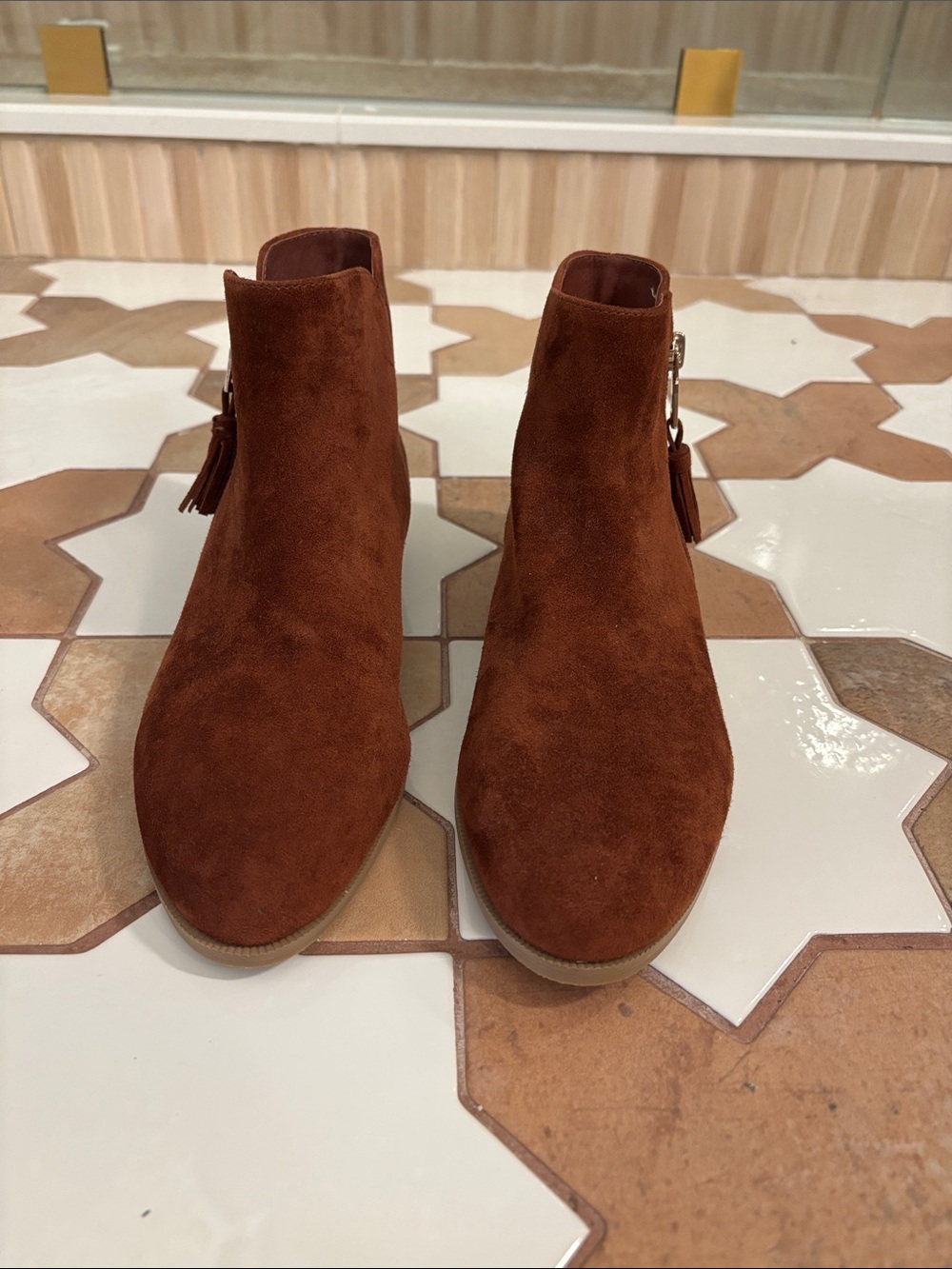 Jack Rogers suede booties - 7.5